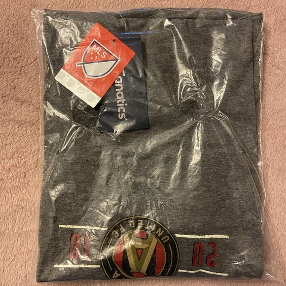 Atlanta United FC T-Shirt MLS Gray Size Small Soccer Cup Champions - Picture 10 of 10